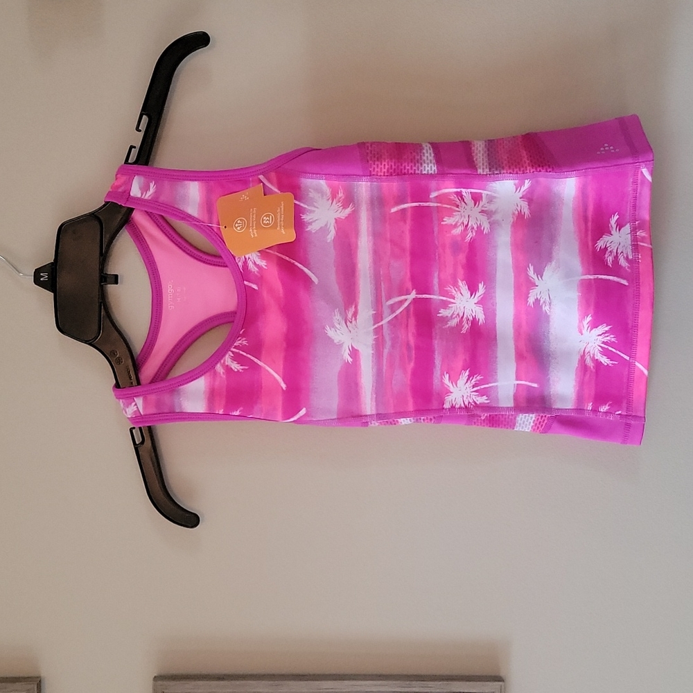Gym-Go tanktop built in sports cover